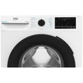Beko 8kg Front Load Washing Machine - White, SteamCure Hygiene+, EnergySpin, ColdWash, Drum Clean - BFLB8010W