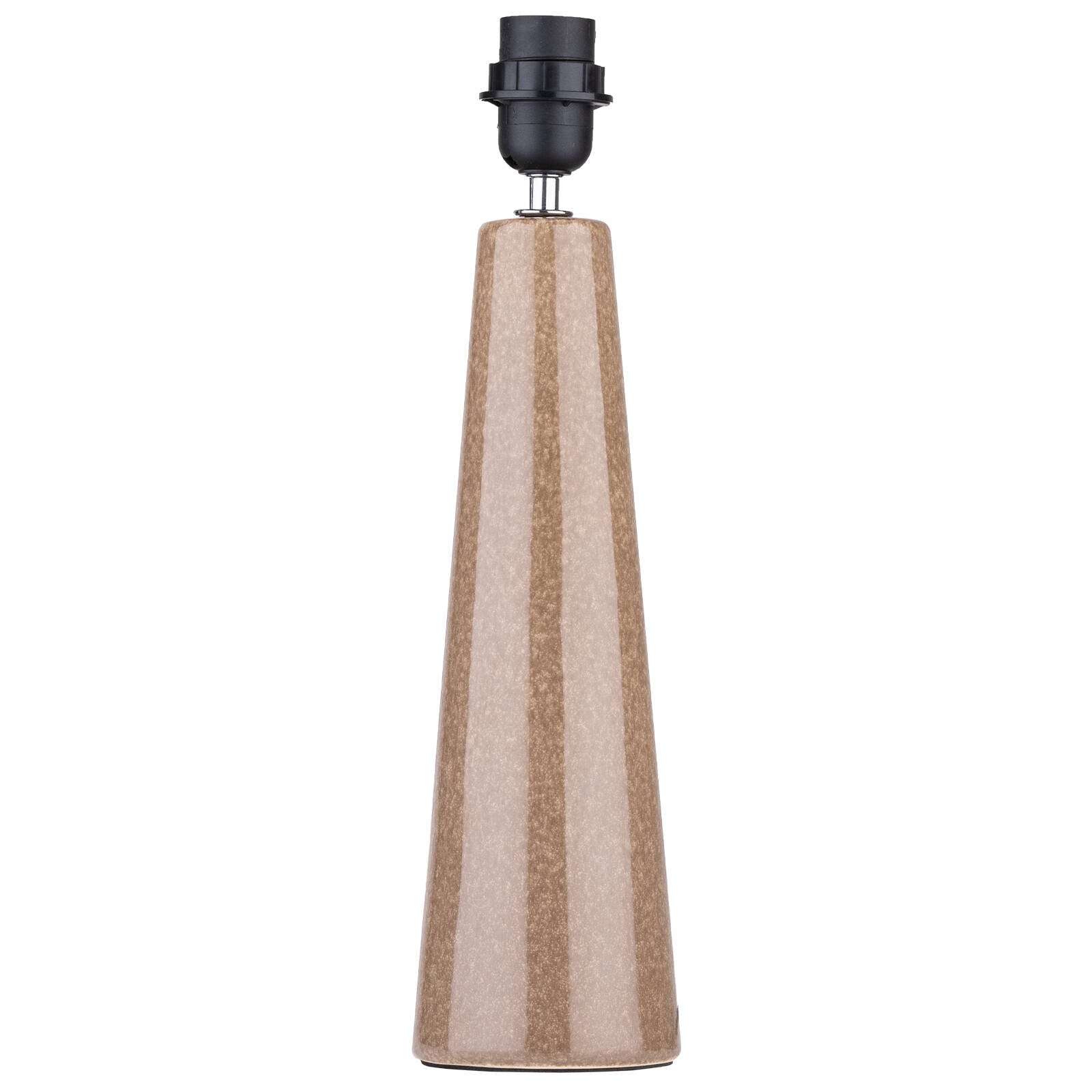 Verve Design Caria Ceramic Lamp Base Brown E27 25W AM021BN