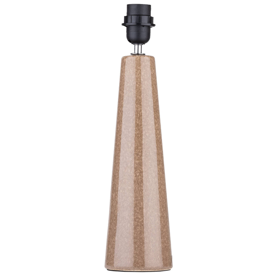 Verve Design Caria Ceramic Lamp Base Brown E27 25W AM021BN