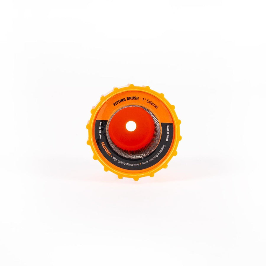 Tradeflame Fitting Brush - 1" - High Carbon Steel - Quick Cleaning - SuperSaverAU - view 1