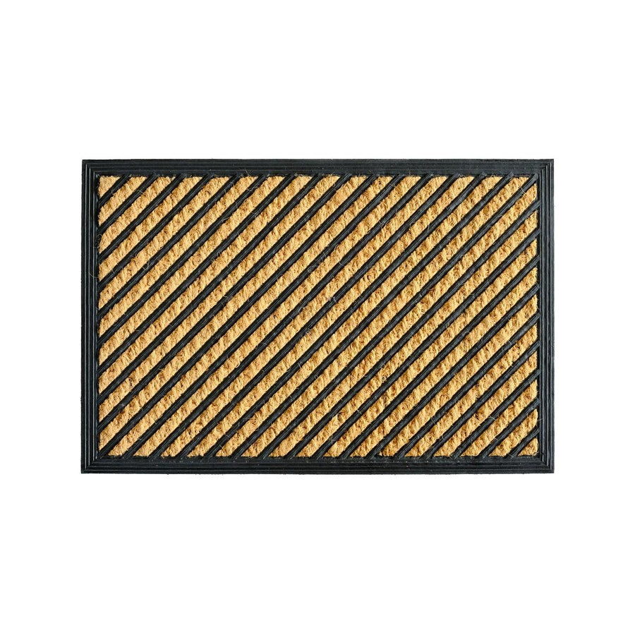 Coir Outdoor Mat - 40 x 60cm - Durable Dirt Trapping - Rubber & Coconut Fibres - SuperSaverAU - view 1