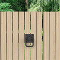 Zenith Matte Black Gate Ring Pull Handle - 108mm x 32mm x 115mm - Steel - SuperSaverAU - view 3