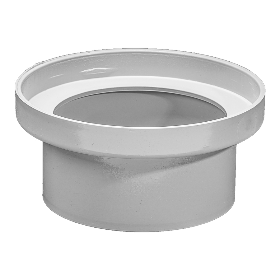 Holman 100mm PVC DWV Finishing Collar Grate - Grey - Durable - Easy Fit - SuperSaverAU - view 1