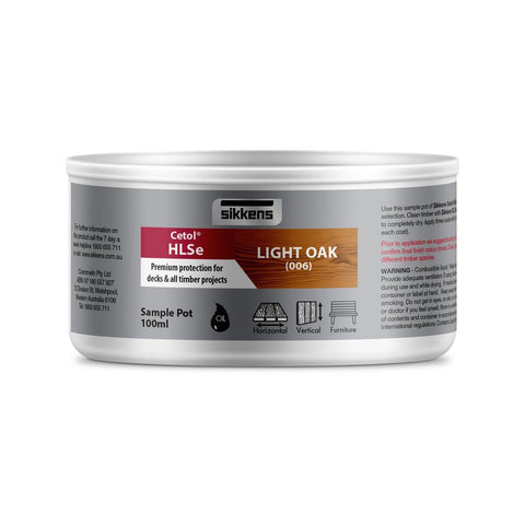 Sikkens 100ml Light Oak Cetol Hlse Timber Finish - Oil Based - Durable - SuperSaverAU - view 1