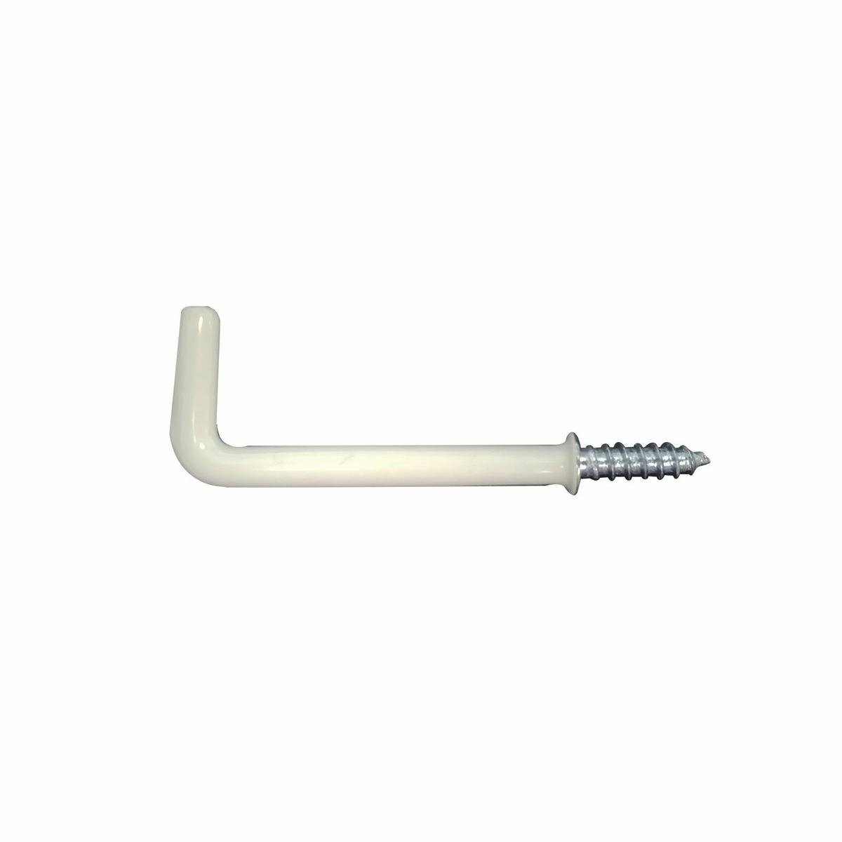 Everhang Square Hook - 50mm - PVC - Light Duty - 5 Pack - SuperSaverAU - view 1