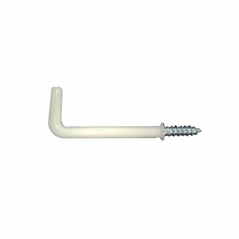 Everhang Square Hook - 50mm - PVC - Light Duty - 5 Pack - SuperSaverAU - view 1
