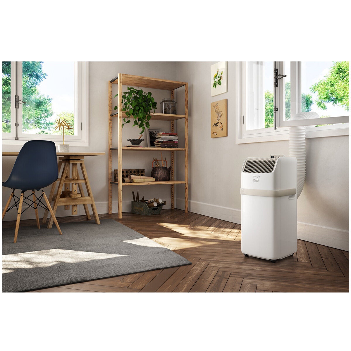 DeLonghi Pinguino 2.1kW Compact Portable Air Conditioner - Dehumidifying and Fan Modes - PACES72CLASSIC
