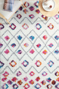 Rug Culture Vegas Large Rug 290x200cm - Multi-coloured Polypropylene Pile, Power Loomed - VEG-MOROC-290X200