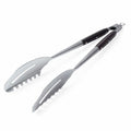 Bugatti 52cm BBQ Pakka tong - stainless steel and Pakka wood, chrome finish - dishwasher safe - ZM-08363