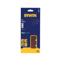 Irwin Sand Sheets 120 Grit 93 x 190mm 5 Pack - Aluminium Oxide - 8 Holes - SuperSaverAU - view 1