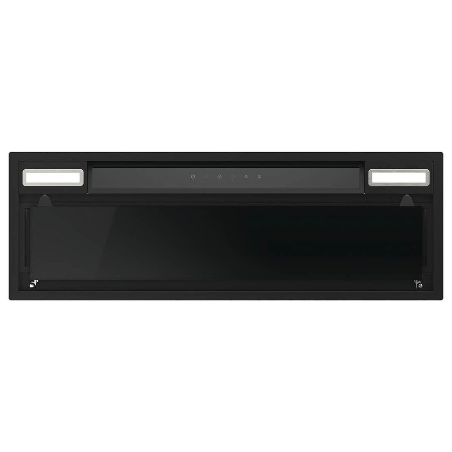 Haier 90cm 600 Series Integrated Insert Rangehood - Black - Wi-Fi SmartHQ App - Touch Controls - HPH90IMB2