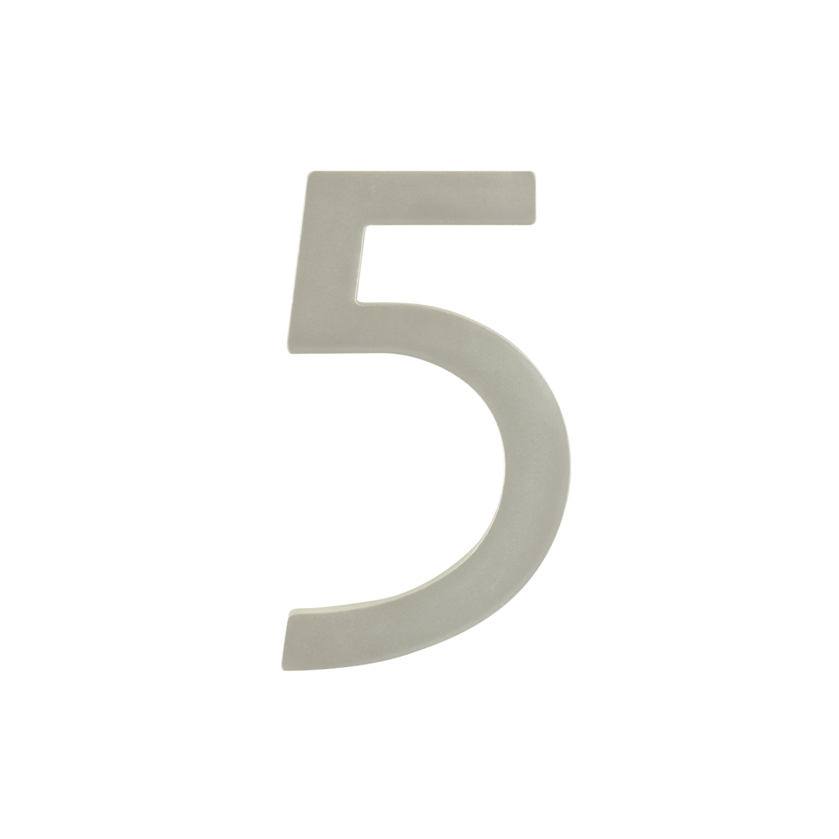 Sandleford Stainless Steel Lorne Numeral 5 - 100mm - Silver - Durable - SuperSaverAU - view 1