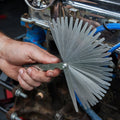 Trojan 32 Blade Metric Feeler Gauge Fan Style for Gap Measuring