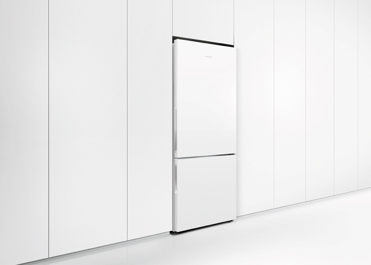 Fisher & Paykel Series 5 413L Bottom Mount Fridge - White Finish, Right Hinge, ActiveSmart - RF442BRPW6
