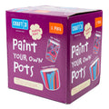 Crafted Paint Your Own Pot Pouring Paint Kit - 2 Pack
