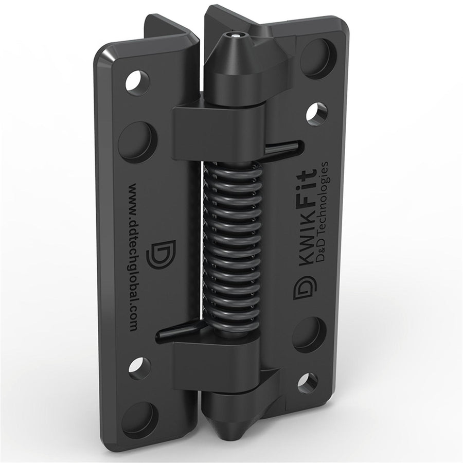KwikFit 83mm Engineered Polymer & Stainless Steel Self-Closing Fixed Tension Gate Hinge
