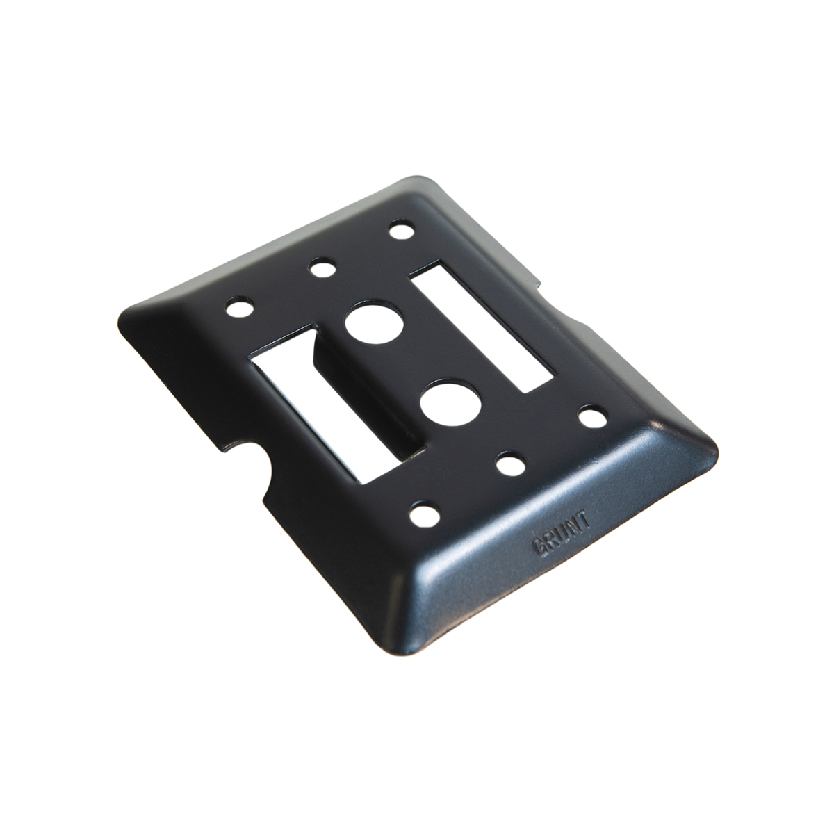 Grunt E Track Versatile Fixing Plate - 130mm x 14mm x 160mm - Black - 550kg Capacity - SuperSaverAU - view 3