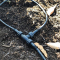 Elluminate Garden Light T-Piece Connector - 55mm Plastic - Weatherproof - SuperSaverAU - view 3