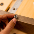 Taskmaster 6 x 13mm Screw In Insert Nut Curved Surfaces 8 Pack