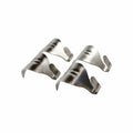 Everhang 10kg Nickel Plated Steel Picture Hanging Moulding Hook - 4 Pack