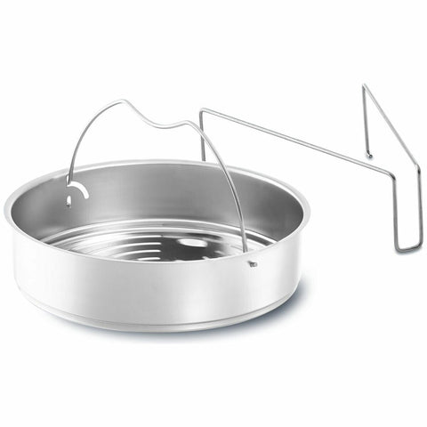 Fissler 22cm Vitavit Simmering Inset - Stainless Steel, Made in Germany - 00264