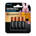 Duracell Optimum AA Alkaline Batteries 1.5V 4 Pack, 150% Extra Power