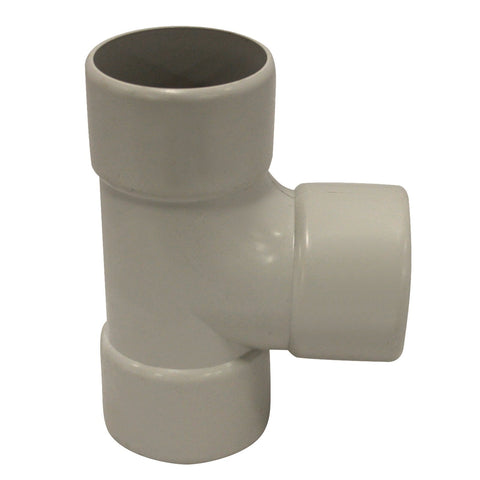 Holman 40mm 88 Degree Female to Female PVC DWV Plain Junction Grey