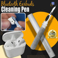 Earbuds Cleaning Pen with Brush for AirPods and Wireless Earphones - White