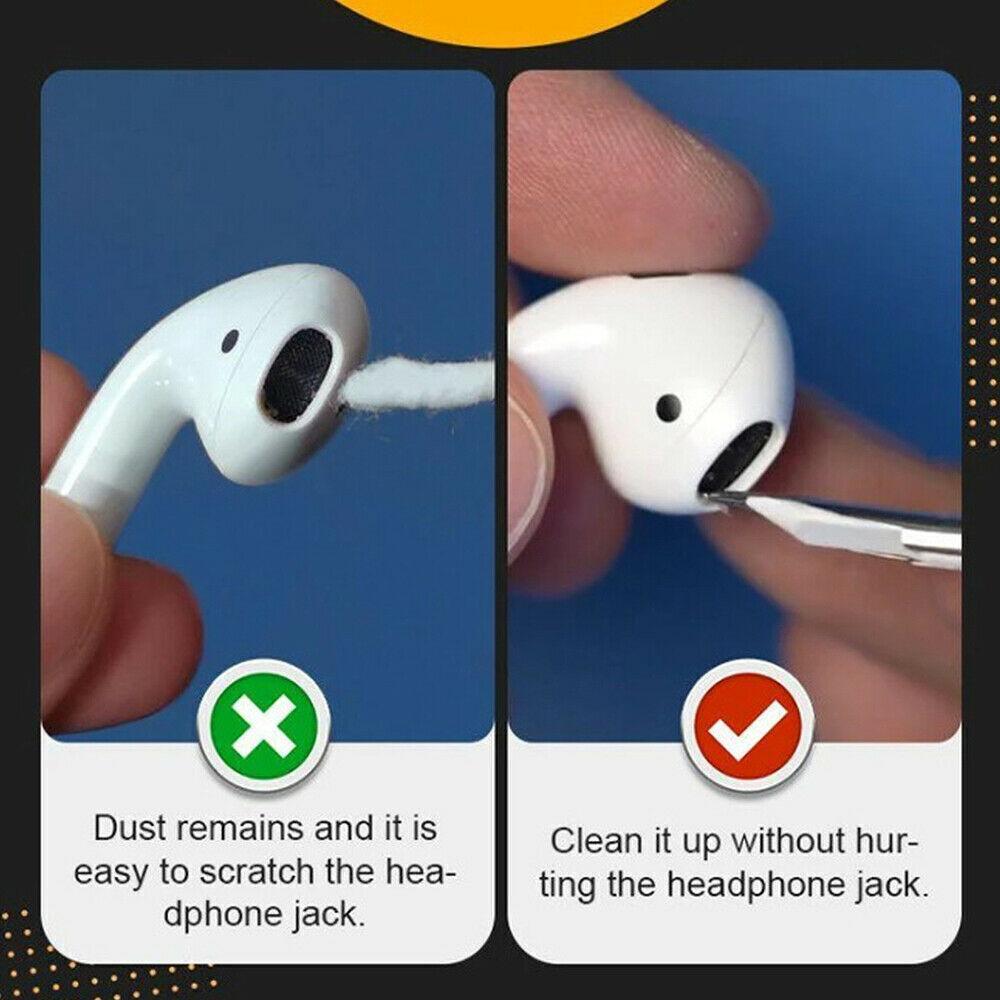 Earbuds Cleaning Pen Kit, Soft Brush Cleaner for Wireless Earphones and Charging Case - view 4