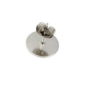 Earring Stud Posts with Nut Backs for DIY Jewellery - Large 8mm, Pack of 100