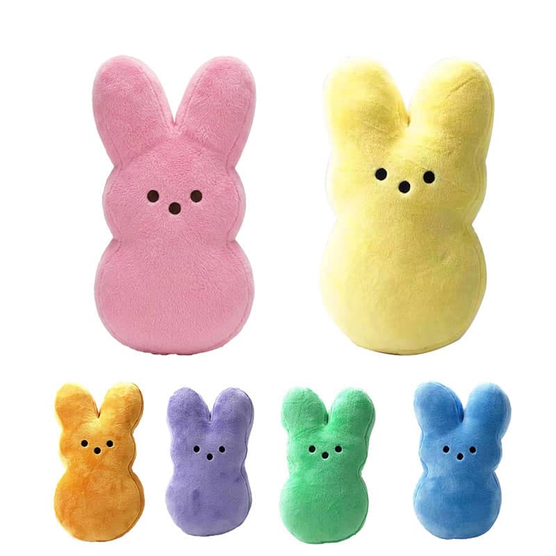 Easter Bunny Soft Plush Rabbit Toy - Pink - view 3
