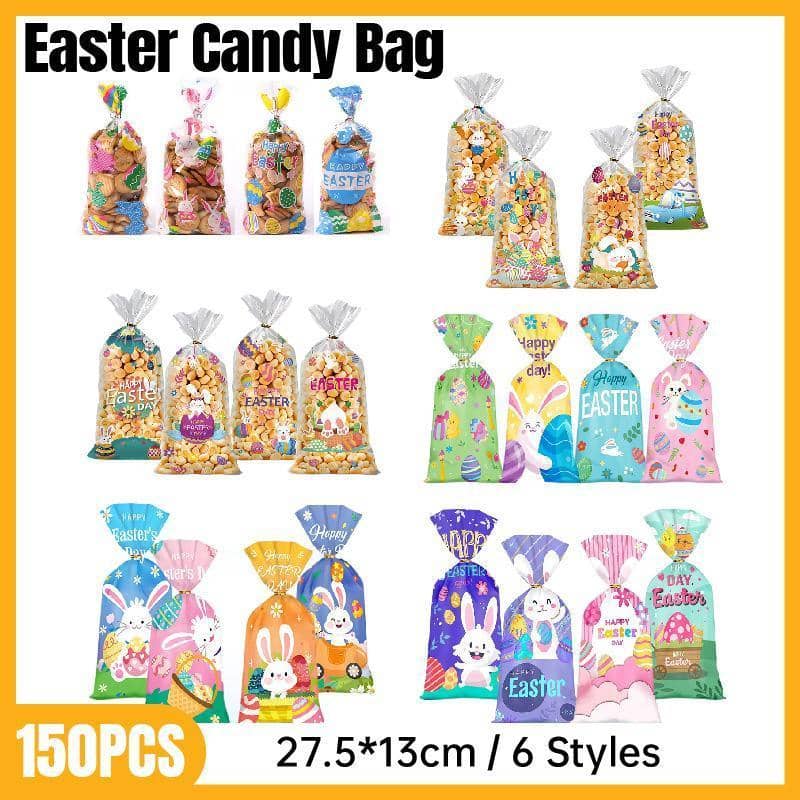Easter Candy Gift Bags, Pack of 150 - Pattern 3 of 6 - view 2