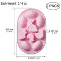Easter Rabbit and Egg Silicone Baking Moulds for Cake and Chocolate Decor - Pack of 2 - view 3