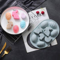 Easter Rabbit and Egg Silicone Baking Moulds for Cake and Chocolate Decor - Pack of 2 - view 4
