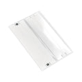 Easy Tear Box Sealing Labels, 10 x 3 cm - White, 1 Pack