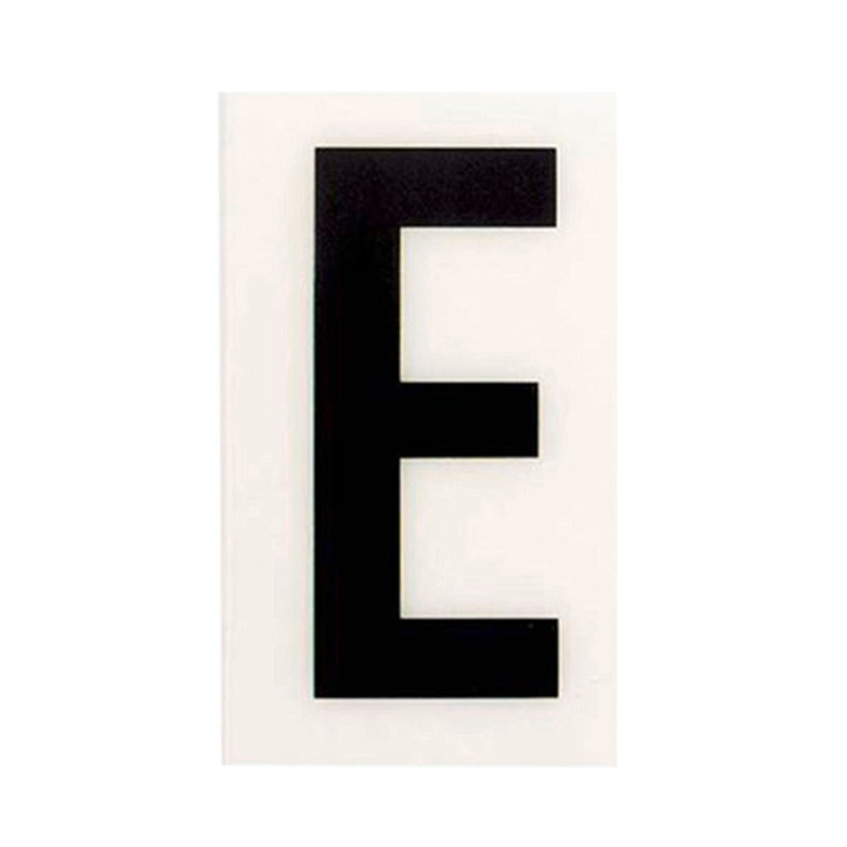 Sandleford 85mm White Self Adhesive House Letter E - Durable Polycarbonate - SuperSaverAU - view 1