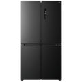 TCL 596L Quad Door Fridge - Black, 5 Star Energy Rating, Metal Cooling - TRF590QB