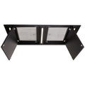 Schweigen 120cm Ceiling Cassette Rangehood - Matte Black, Twin External Motors, LED Light - SCC1200B-SP2PAK