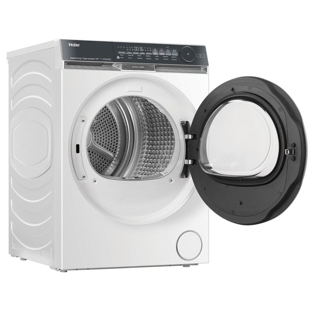 Haier 500 Series 10kg Heat Pump Dryer - White, 10 Star Energy Rating, Reverse Tumbling - HDHP10DW1