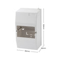 Deta 4 Module Enclosure - Polycarbonate - 4 Module Size - Safe Solution - SuperSaverAU - view 3