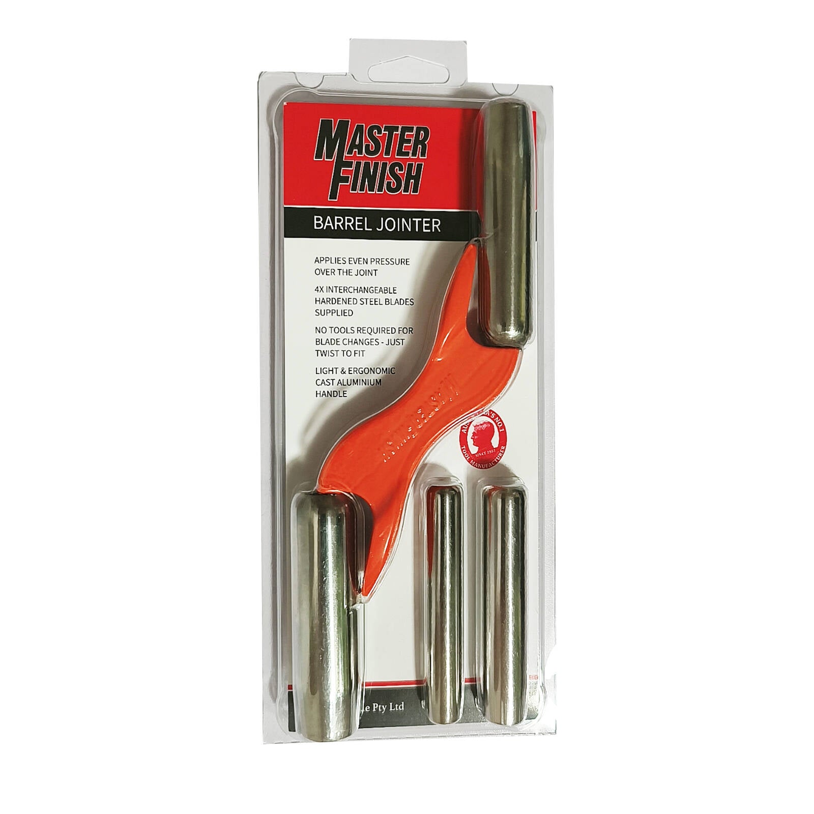 Masterfinish 4 Size Barrel Jointer Set
