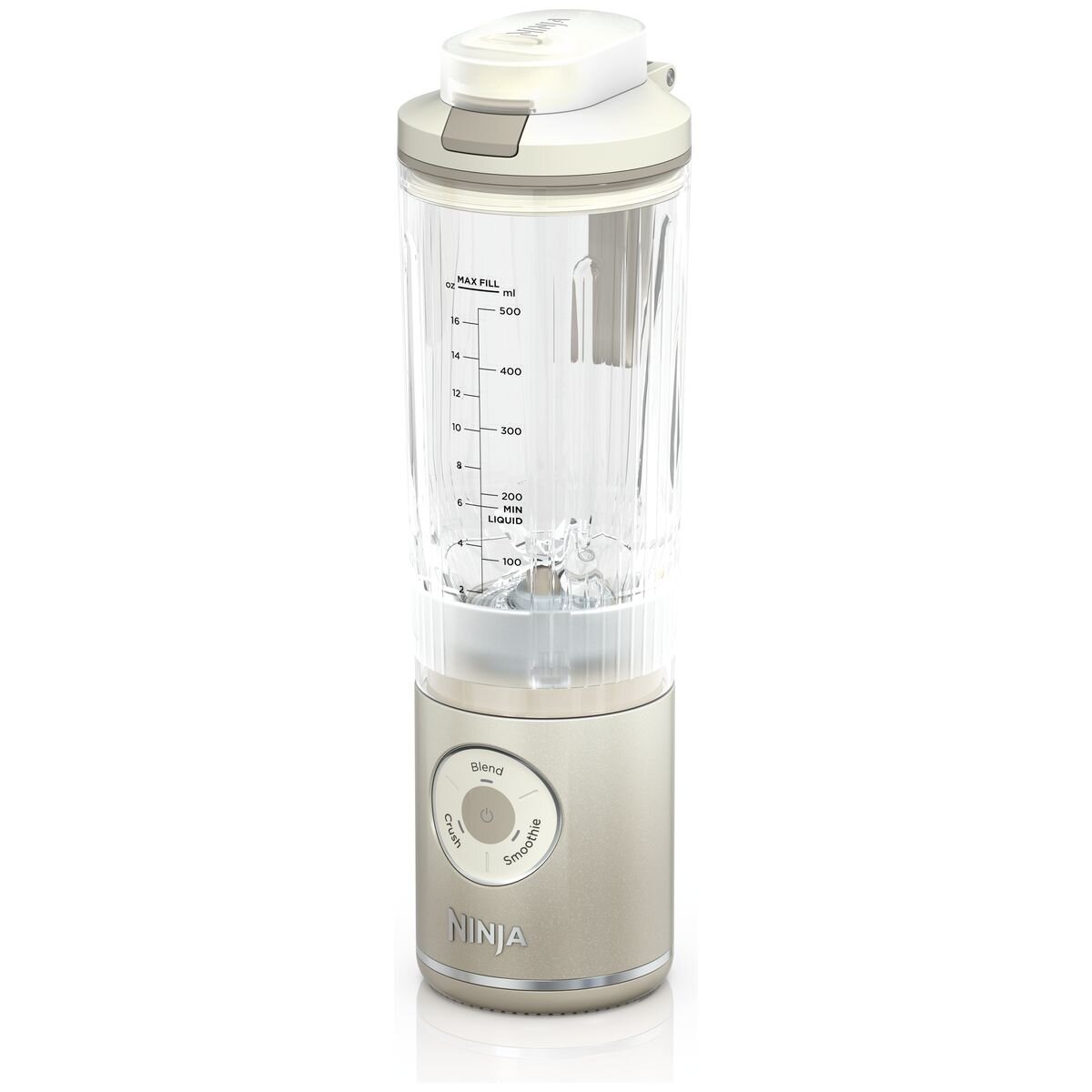 Ninja Blast Max Portable Blender 650ml - Ivory Cream - Cordless Auto IQ Programs - BC251IV