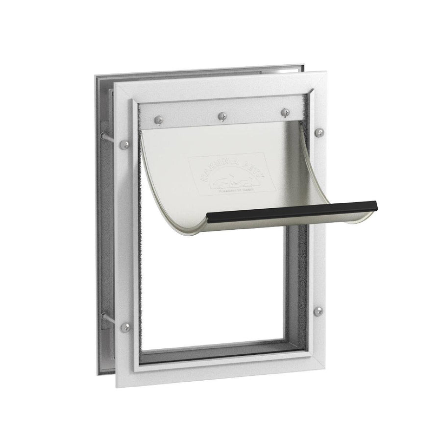 Hakuna Pets Medium Aluminium Pet Door 225mm W 305mm H Durable Design - SuperSaverAU - view 1