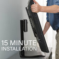 Sanus 32-65" Swivel TV Base, Fits Most Flat Panel TVs, Hardware Included