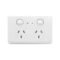 Deta x6 Series Double Power Point with Wi-Fi Range Extender - 2 Outlets - 250V - Indoor Use - SuperSaverAU - view 1