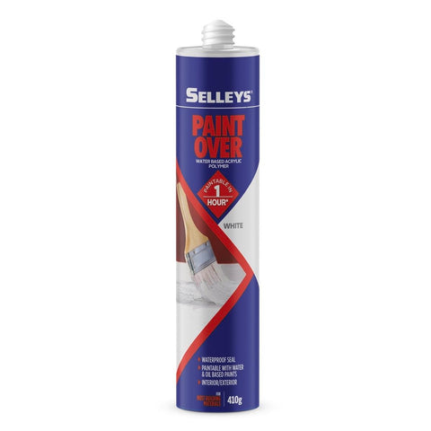 Selleys Paint Over Sealant 410g White Waterproof Flexible Sealant - SuperSaverAU - view 1