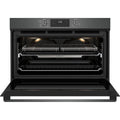 Westinghouse 90cm multi-function oven with AirFry - 125L gross, twin fan, dark stainless steel - WVE9516DD