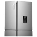 Hisense 649L Side by Side Fridge - Stainless Steel, Non-Plumbed Water Dispenser, ConnectLife App - HRSBS649SW