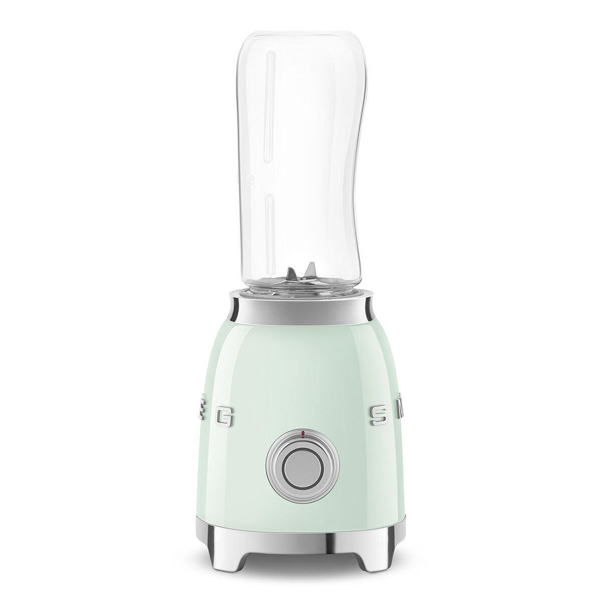 Smeg 50s Style Mini Personal Blender - Pastel Green - 300W, 2 x 600ml Tritan Renew Bottles - PBF01PGAU