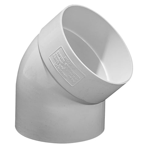 Holman 75mm Stormwater Elbow - PVC - 45 Degree - Durable Connection - SuperSaverAU - view 1